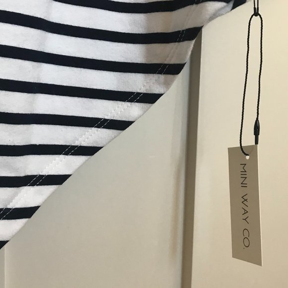 🦋2/$40 SALE🦋NWT Mini Way Stripe Poncho - 2 - 3 T - Picture 6 of 6